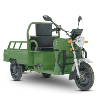 Грузовой электротрицикл Rutrike Амулет 1100 72V1000W Темно-зеленый
