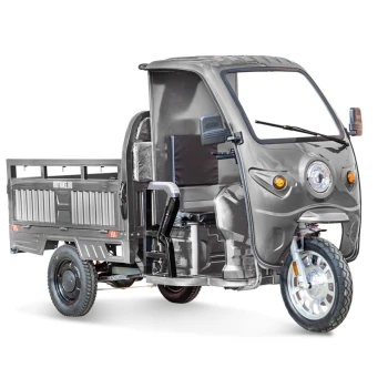 Грузовой электротрицикл Rutrike Гермес Pro 1500 72V2200W Серый